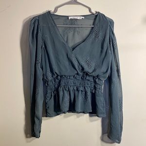 long sleeve blouse, ASTR brand, size medium